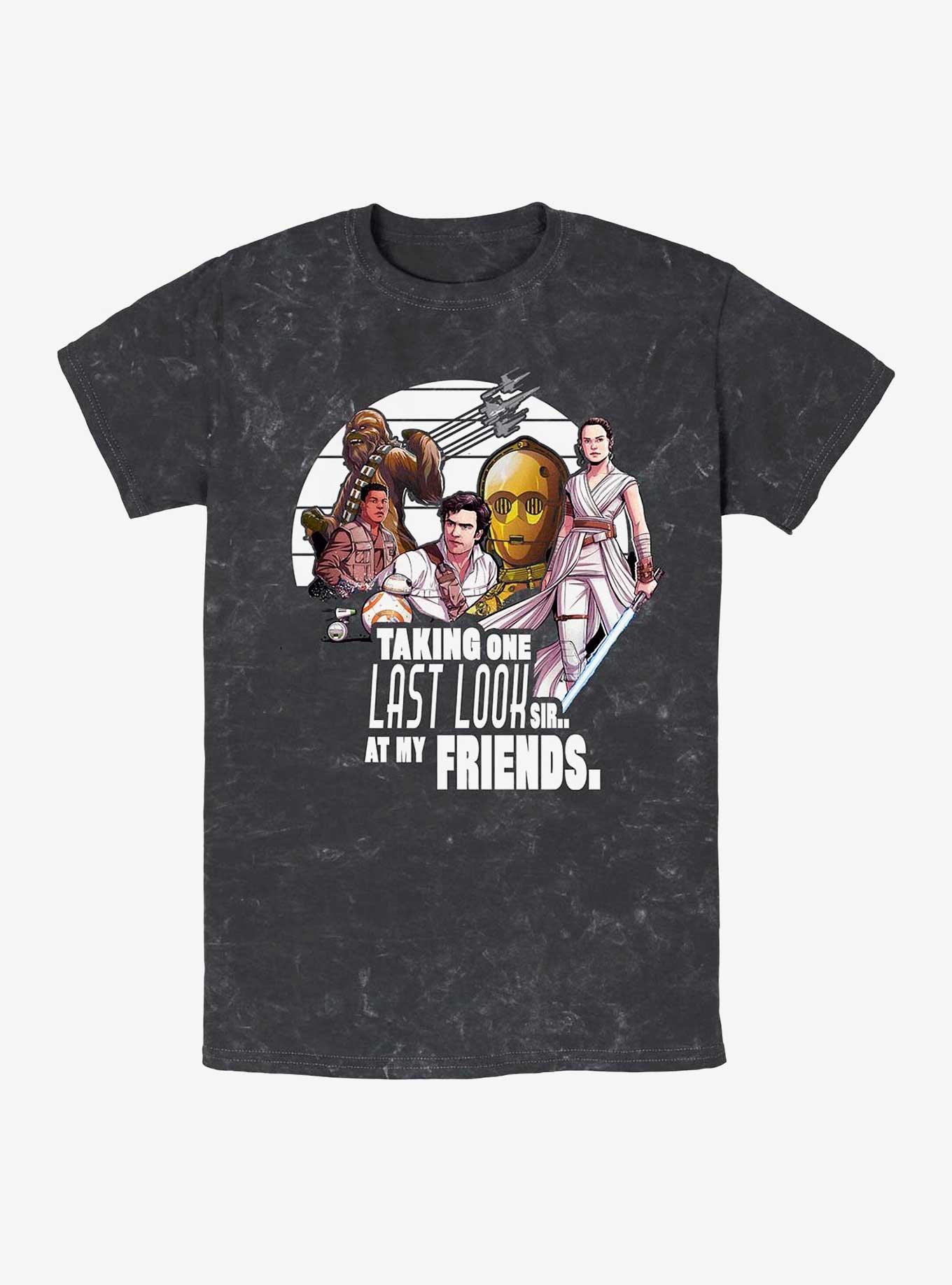 Star Wars: The Rise Of Skywalker Last Goodbye Mineral Wash T-Shirt