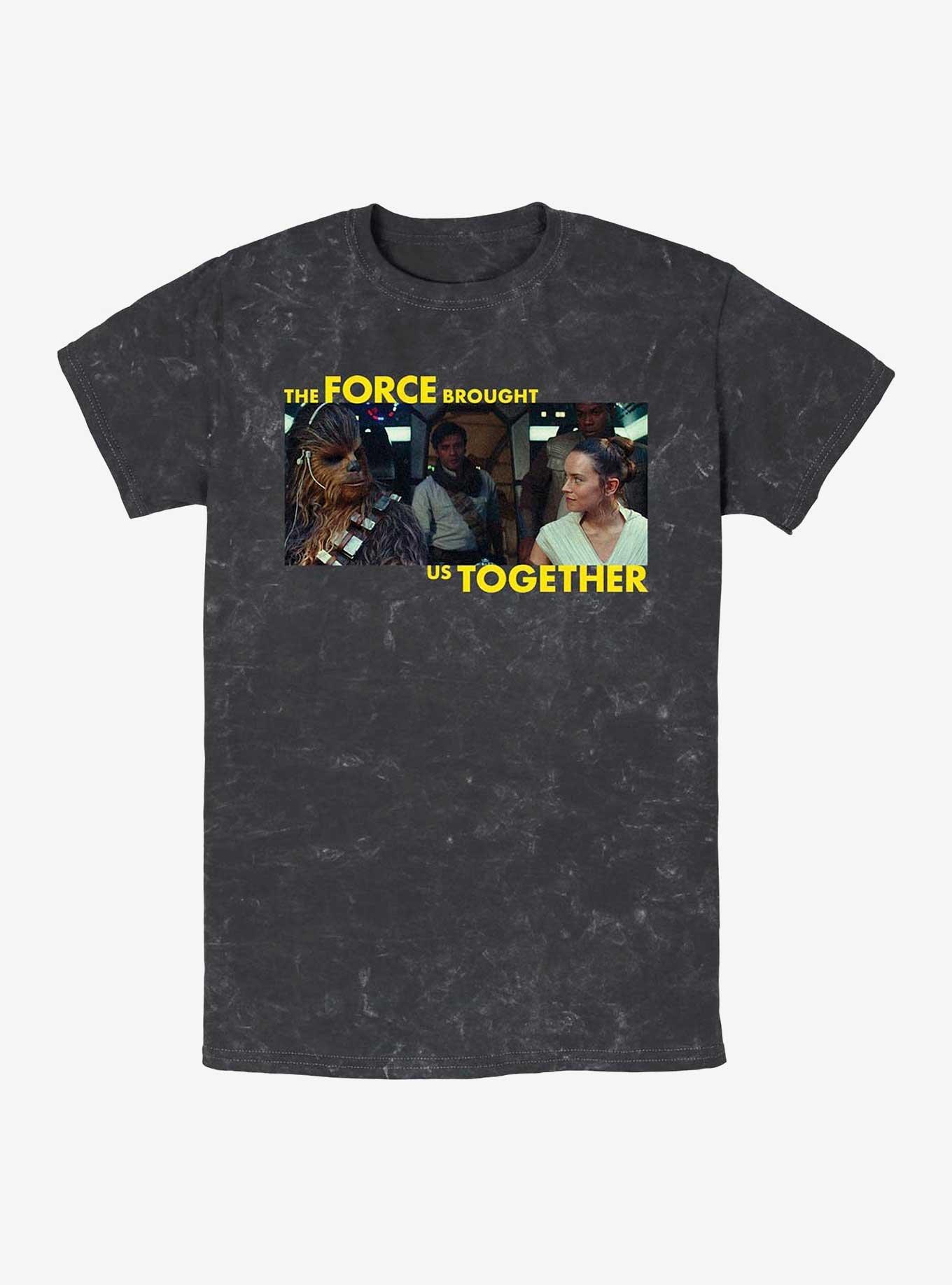 Star Wars: The Rise Of Skywalker Will Of The Force Mineral Wash T-Shirt, , hi-res