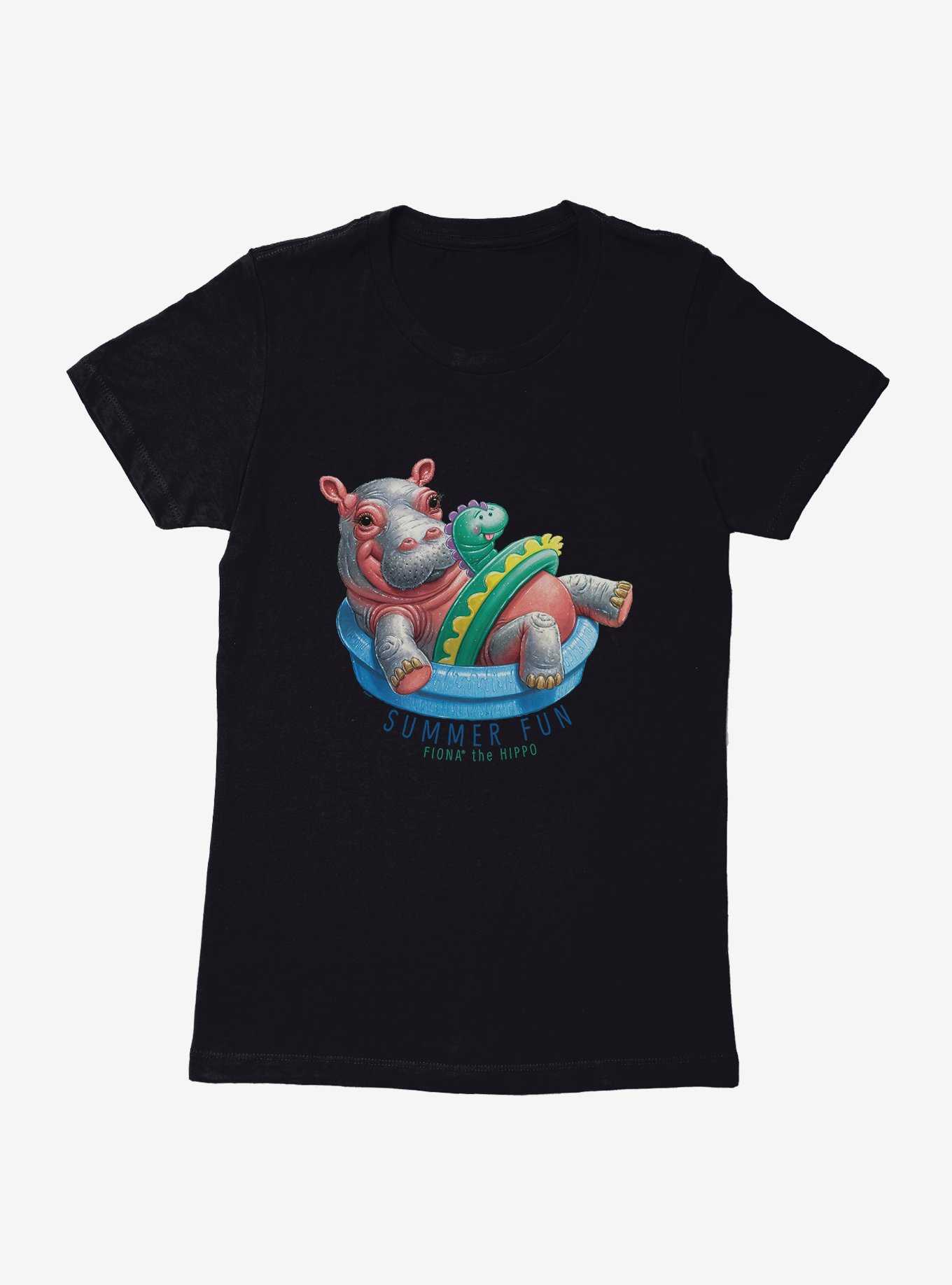 Fiona the Hippo Dino Float Womens T-Shirt, , hi-res