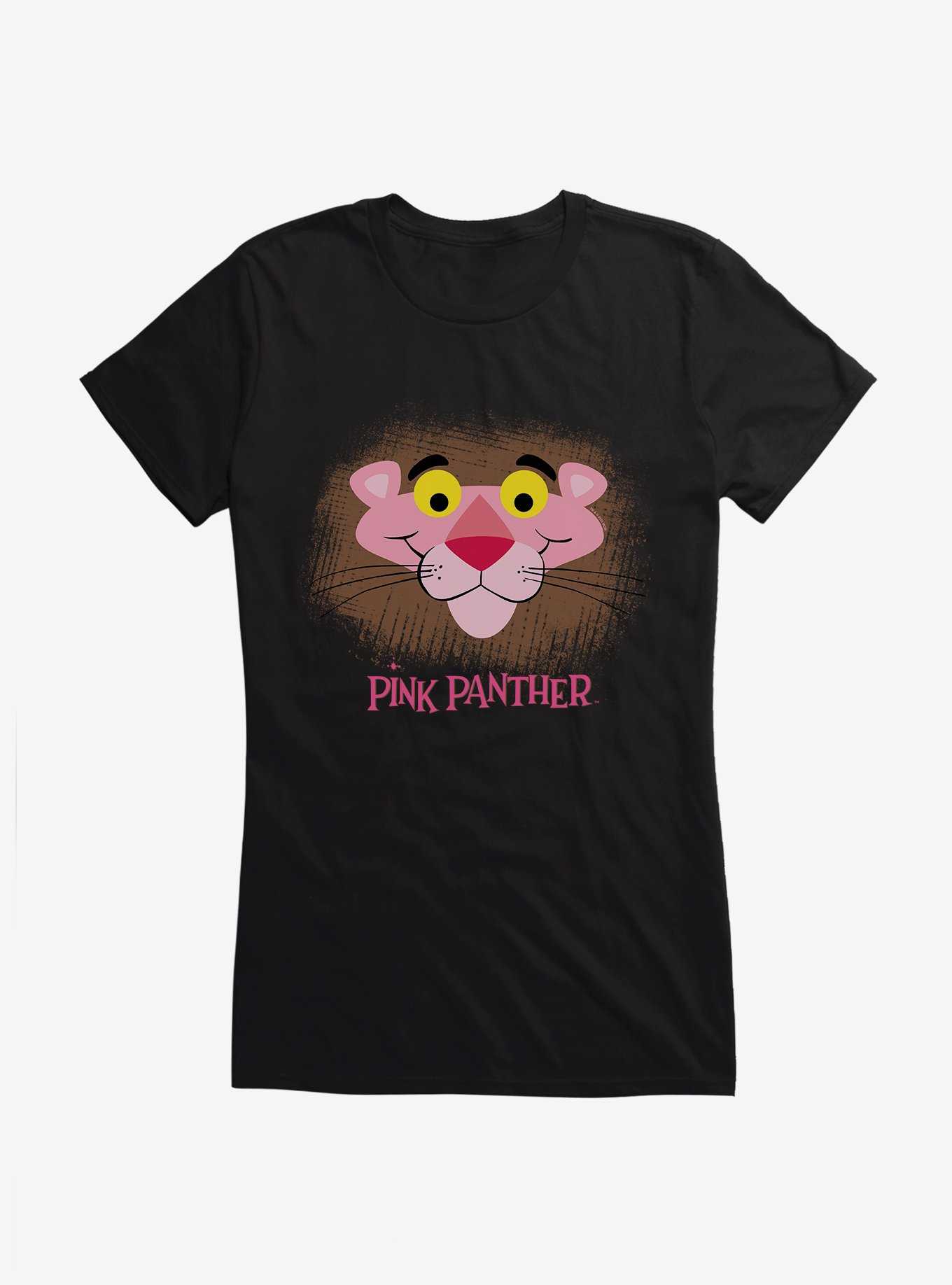 Pink Panther Cute Smirk Girls T-Shirt, , hi-res