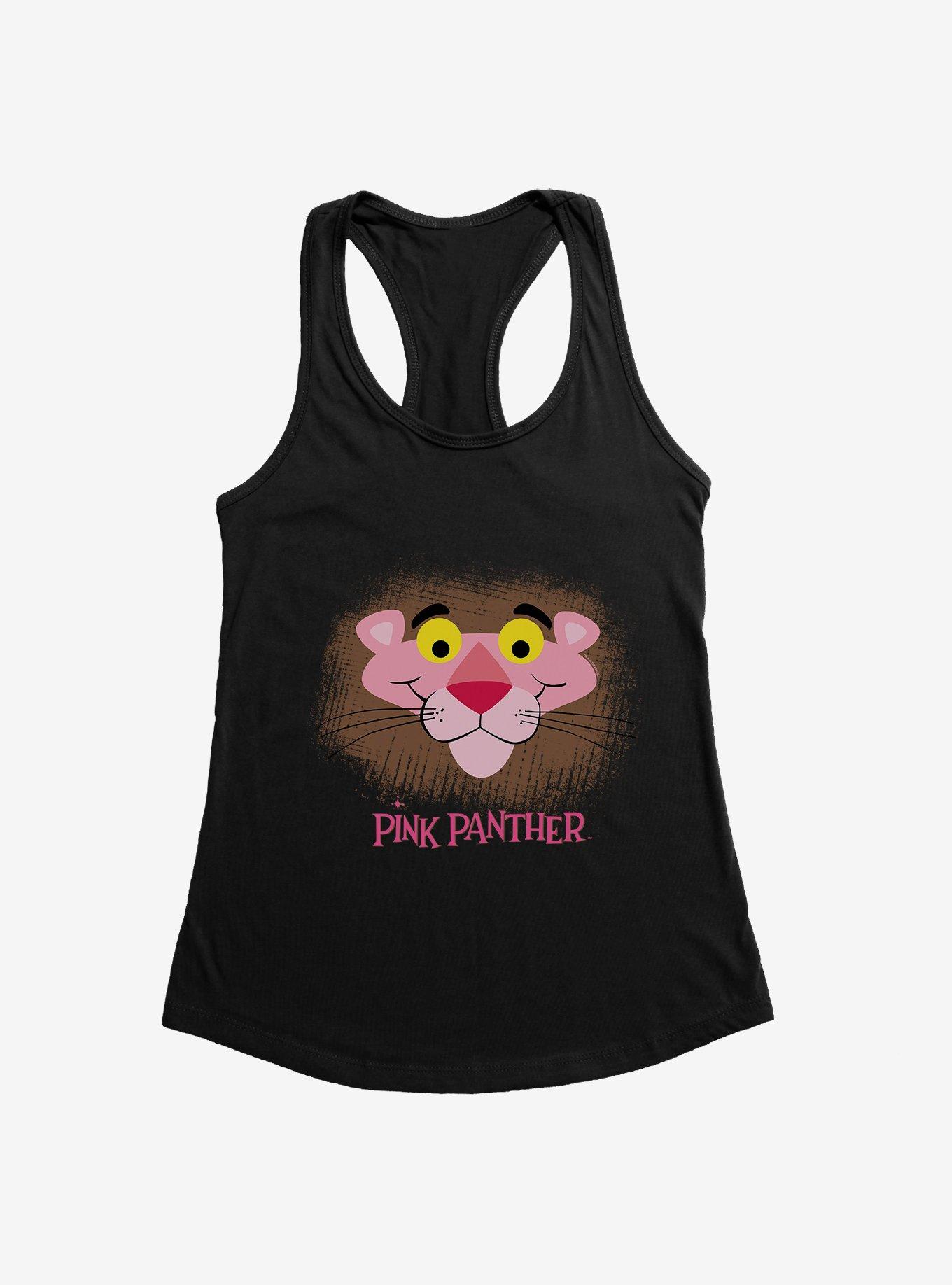 Pink Panther Cute Smirk Girls Tank, , hi-res