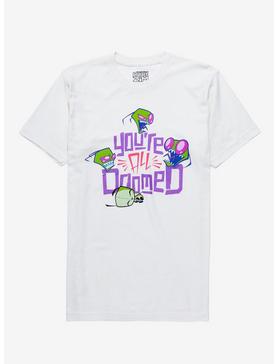 Invader Zim GIR & Zim You’re All Doomed T-Shirt - BoxLunch Exclusive , , hi-res