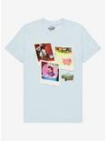 Disney Gravity Falls Polaroid Portraits T-Shirt - BoxLunch Exclusive, LIGHT GREEN, hi-res