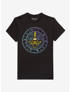 Gravity Falls Bill Cipher Icon Circle T-Shirt - BoxLunch Exclusive, , hi-res