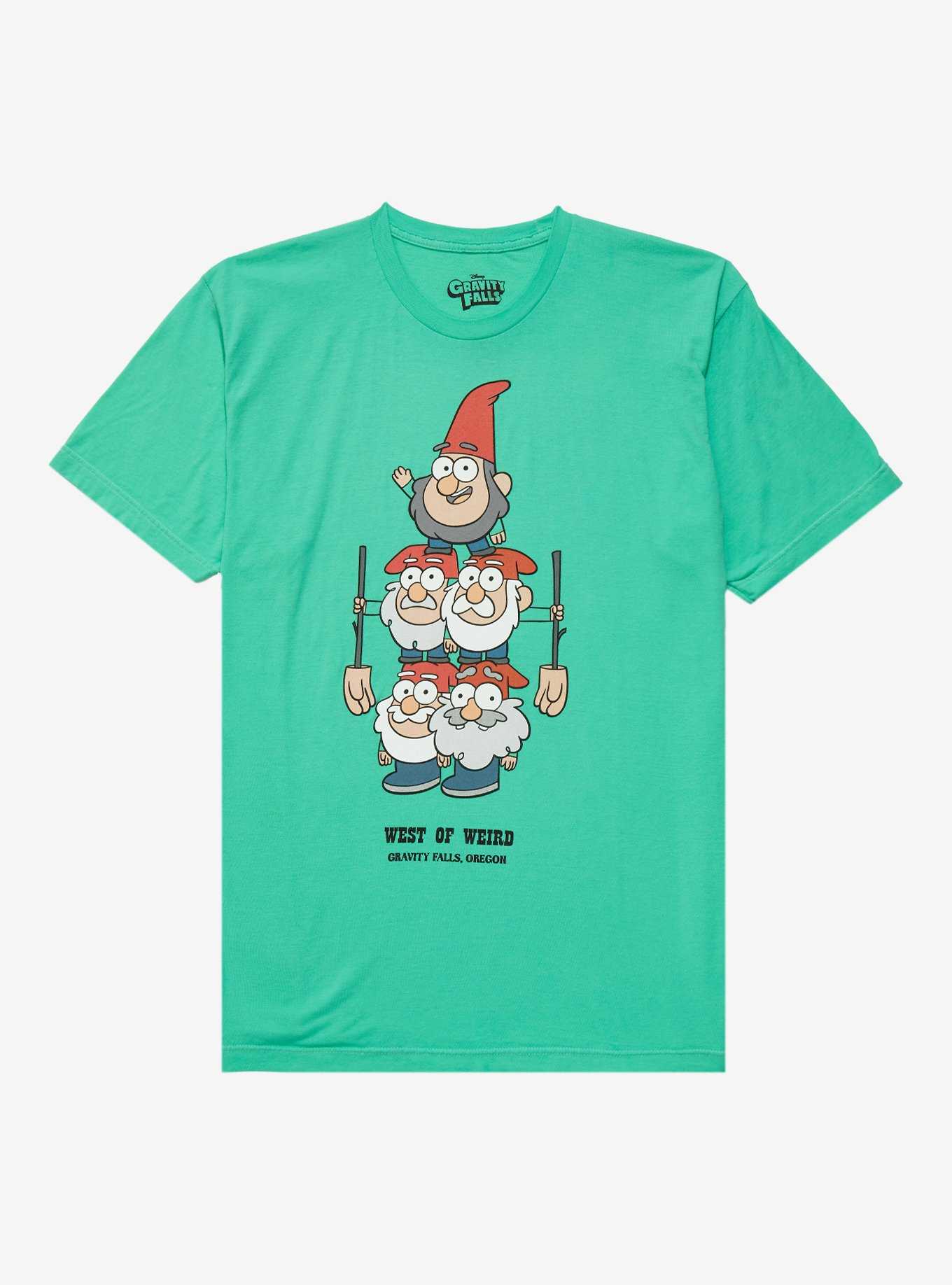 Disney Gravity Falls Gnome Tower T-Shirt - BoxLunch Exclusive, , hi-res