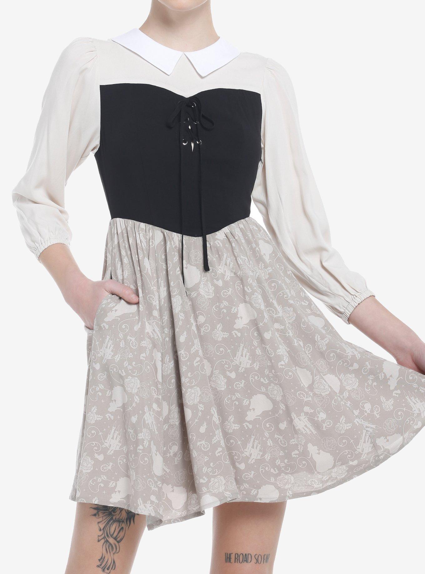 Disney Sleeping Beauty Briar Rose Peasant Dress, MULTI, hi-res