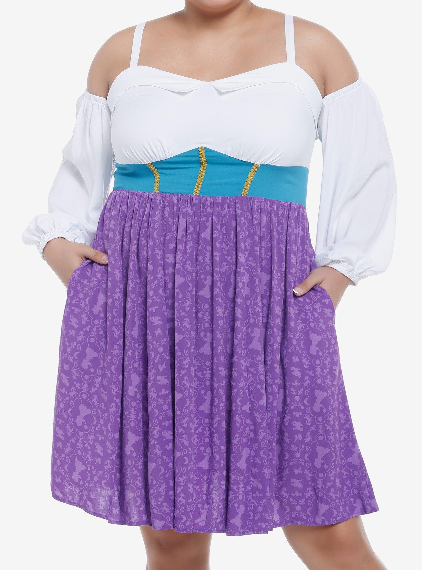 Esmeralda Costume - Esmeralda Color Dress Plus Size Available