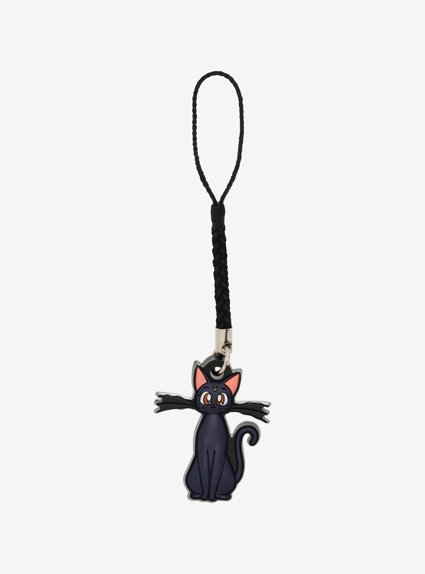 Sailor Moon Luna Phone Charm, , hi-res