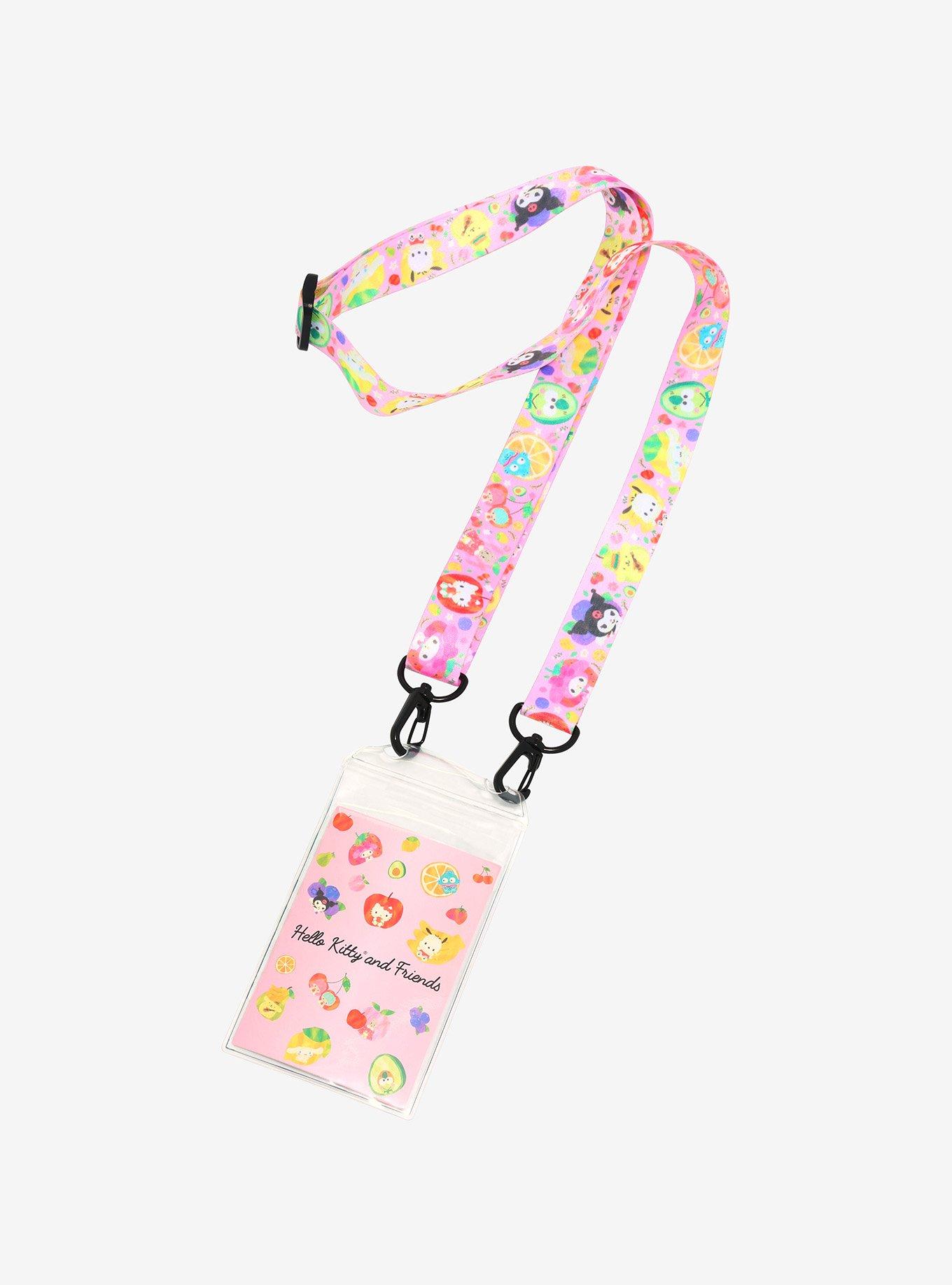 Sanrio Hello Kitty and Friends with Fruit Lanyard - BoxLunch Exclusive, , hi-res