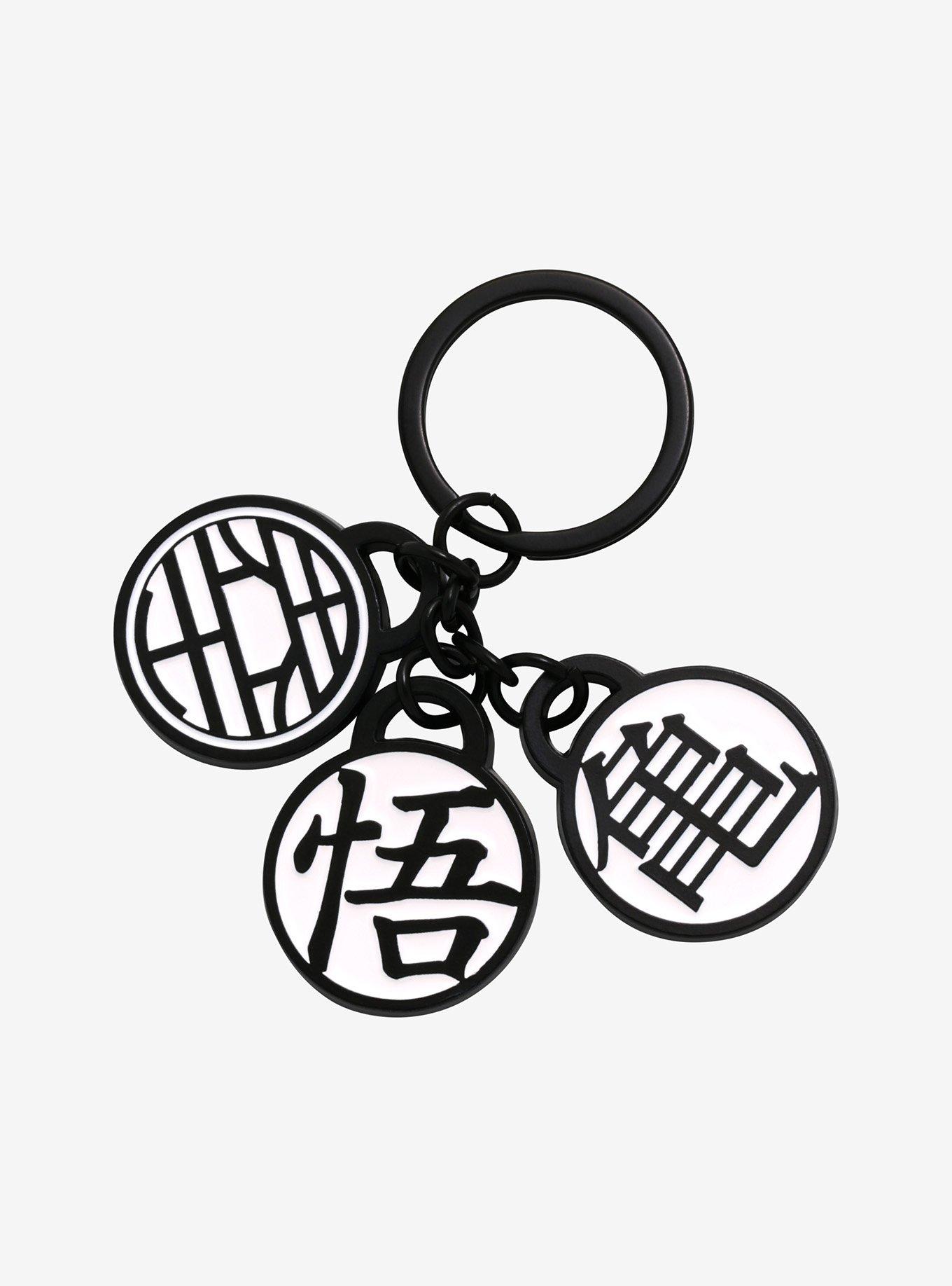 Dragon Ball Z Icons MultiCharm Keychain BoxLunch