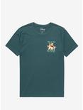 Disney Winnie the Pooh Hundred Acre Wood Map T-Shirt - BoxLunch Exclusive, DARK GREEN, hi-res