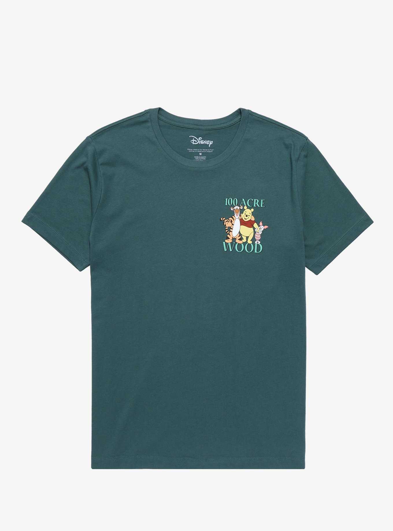 Disney Winnie the Pooh Hundred Acre Wood Map T-Shirt - BoxLunch Exclusive, , hi-res