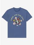 Marvel Guardians of the Galaxy Chibi Save the Galaxy T-Shirt - BoxLunch Exclusive, SLATE, hi-res