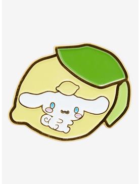 Sanrio Fruit Hello Kitty and Friends Cinnamoroll & Lemon Enamel Pin - BoxLunch Exclusive, , hi-res