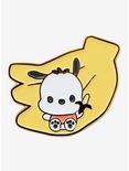 Sanrio Fruit Hello Kitty and Friends Pochaco & Banana Enamel Pin - BoxLunch Exclusive, , hi-res