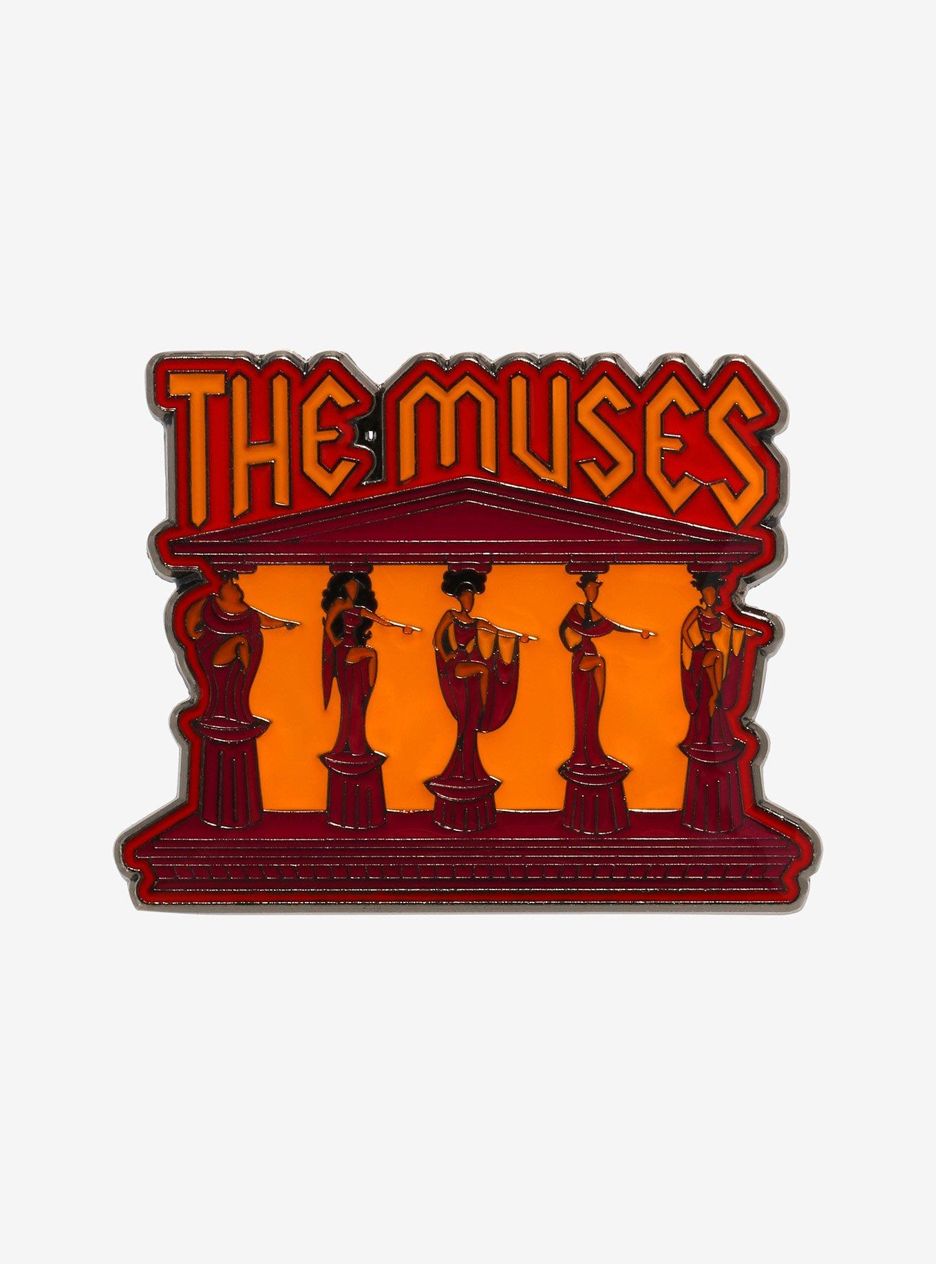 Loungefly Disney Hercules The Muses Group Portrait Enamel Pin - BoxLunch Exclusive