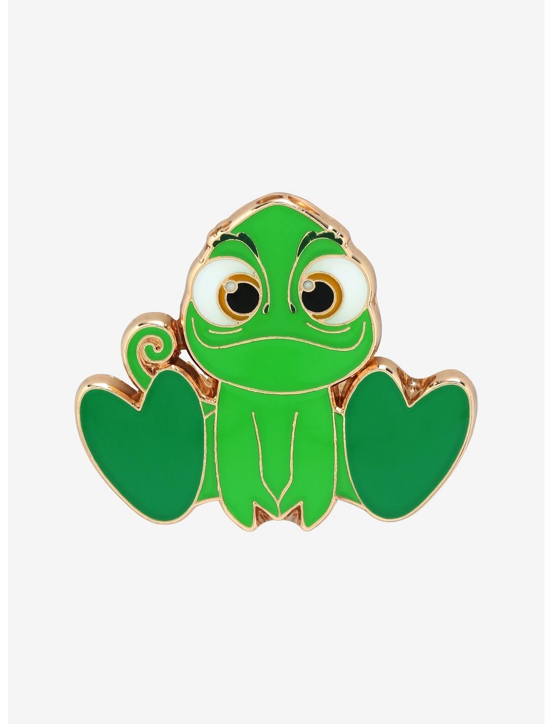 Loungefly Disney Tangled Baby Pascal Sitting Enamel Pin - BoxLunch Exclusive , , hi-res
