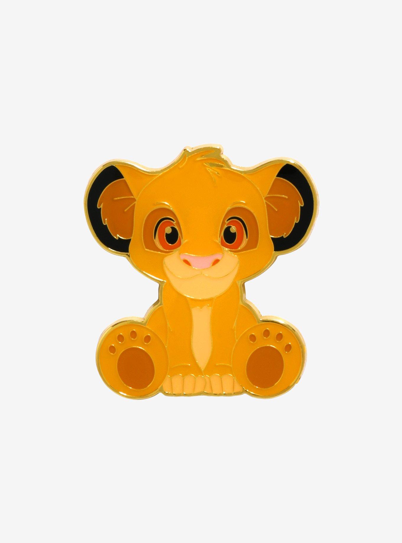 Loungefly Disney The Lion King Baby Simba Sitting Enamel Pin - BoxLunch Exclusive