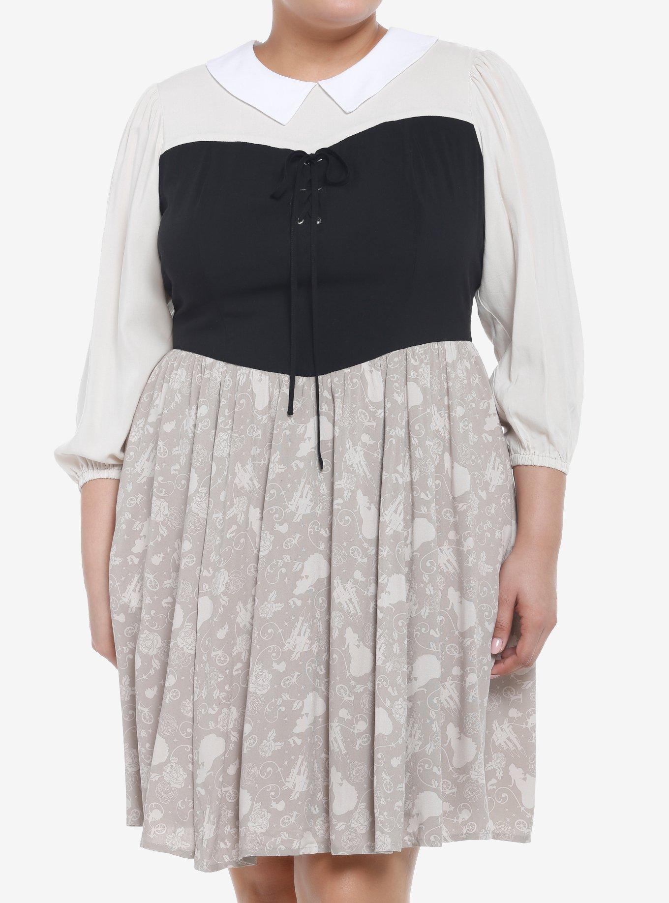 Disney Sleeping Beauty Briar Rose Peasant Dress Plus Size, MULTI, hi-res