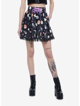 Universal Monsters Chibi Lace-Up Skirt, , hi-res
