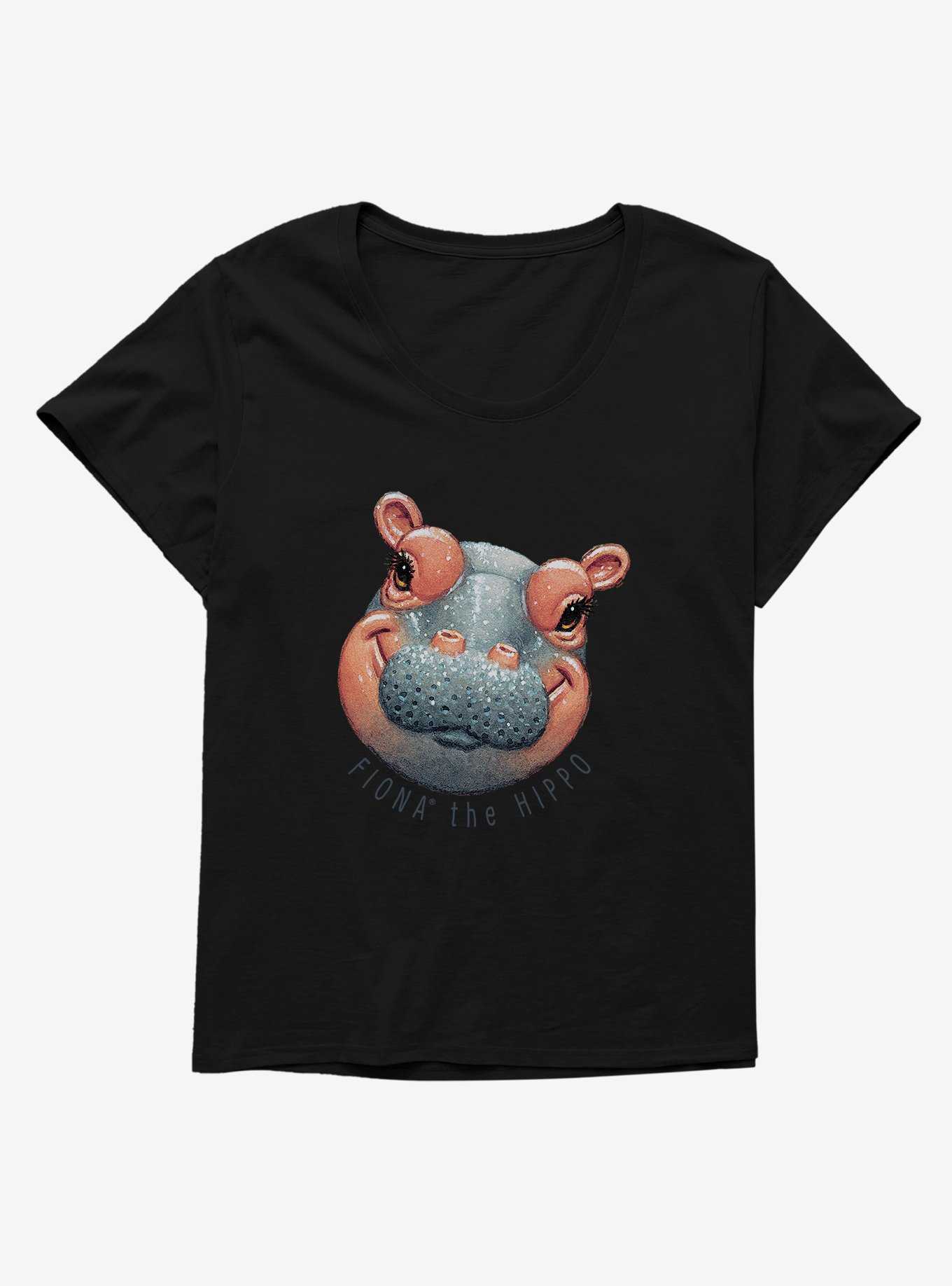 Fiona the Hippo Close Up Womens T-Shirt Plus Size, , hi-res