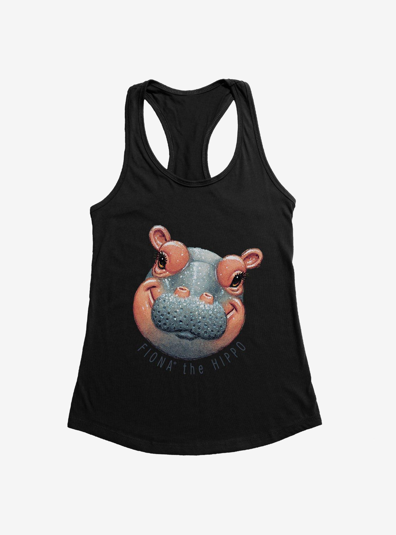 Fiona the Hippo Close Up Womens Tank Top, , hi-res