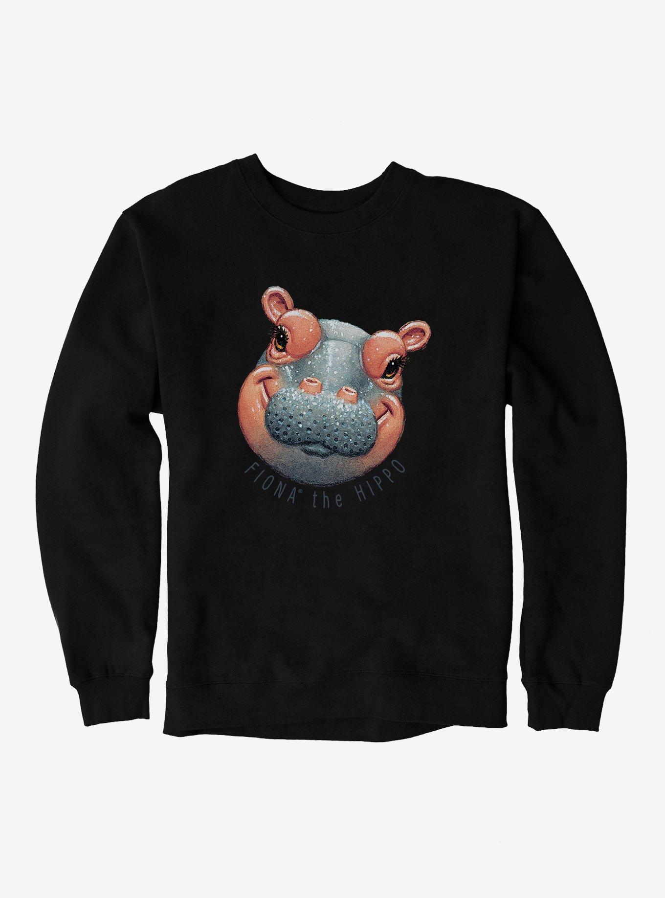 Fiona the Hippo Close Up Sweatshirt, , hi-res