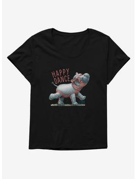 Fiona the Hippo Happy Dance Womens T-Shirt Plus Size, , hi-res