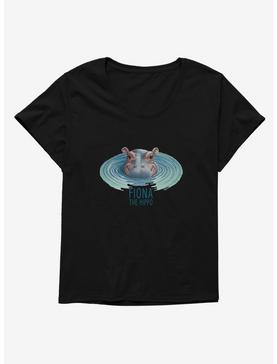 Fiona the Hippo Underwater Womens T-Shirt Plus Size, , hi-res