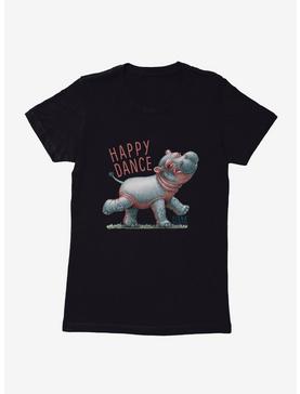 Fiona the Hippo Happy Dance Womens T-Shirt, , hi-res