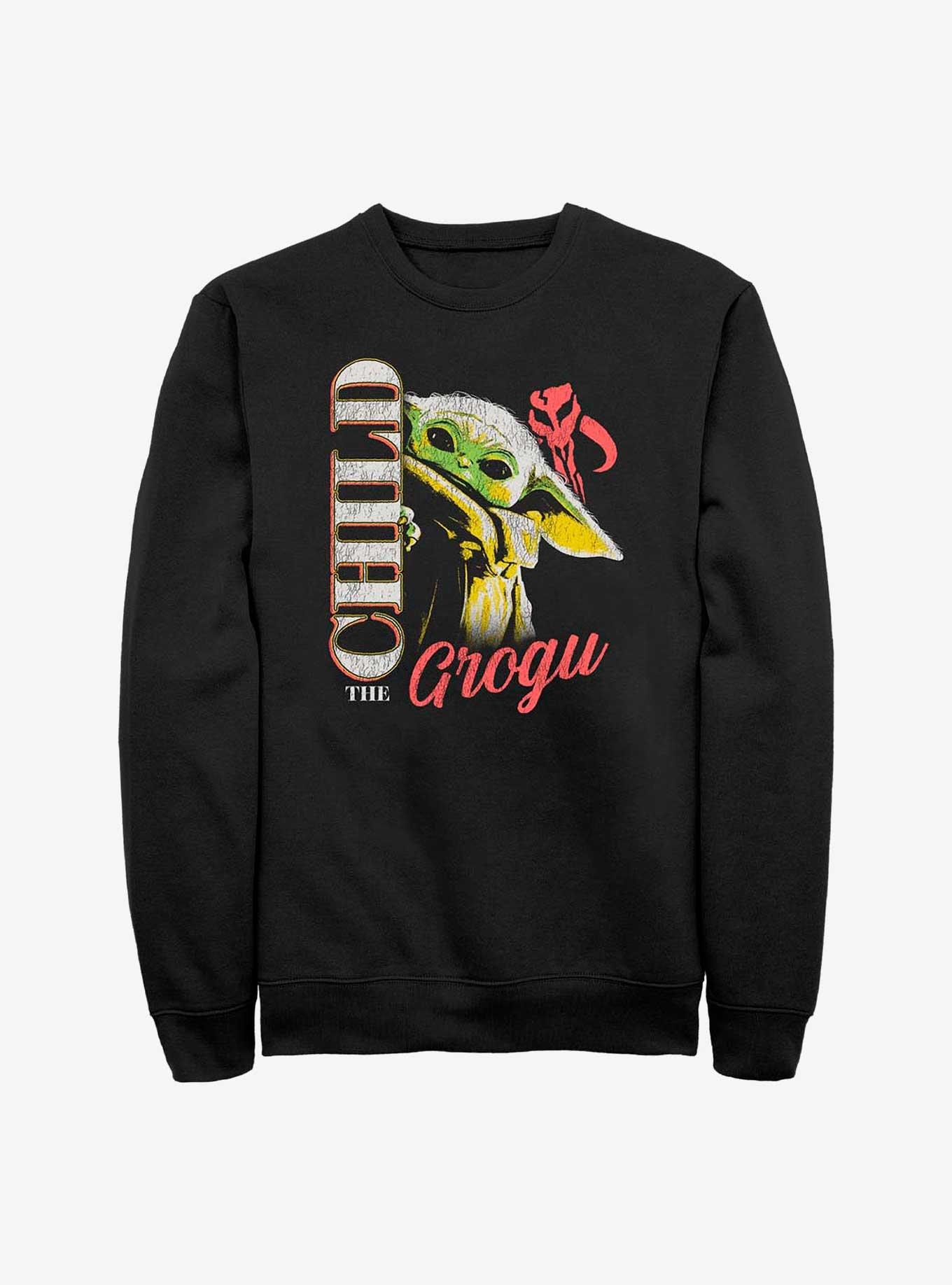 Star Wars The Mandalorian Grogu Peek Sweatshirt, , hi-res