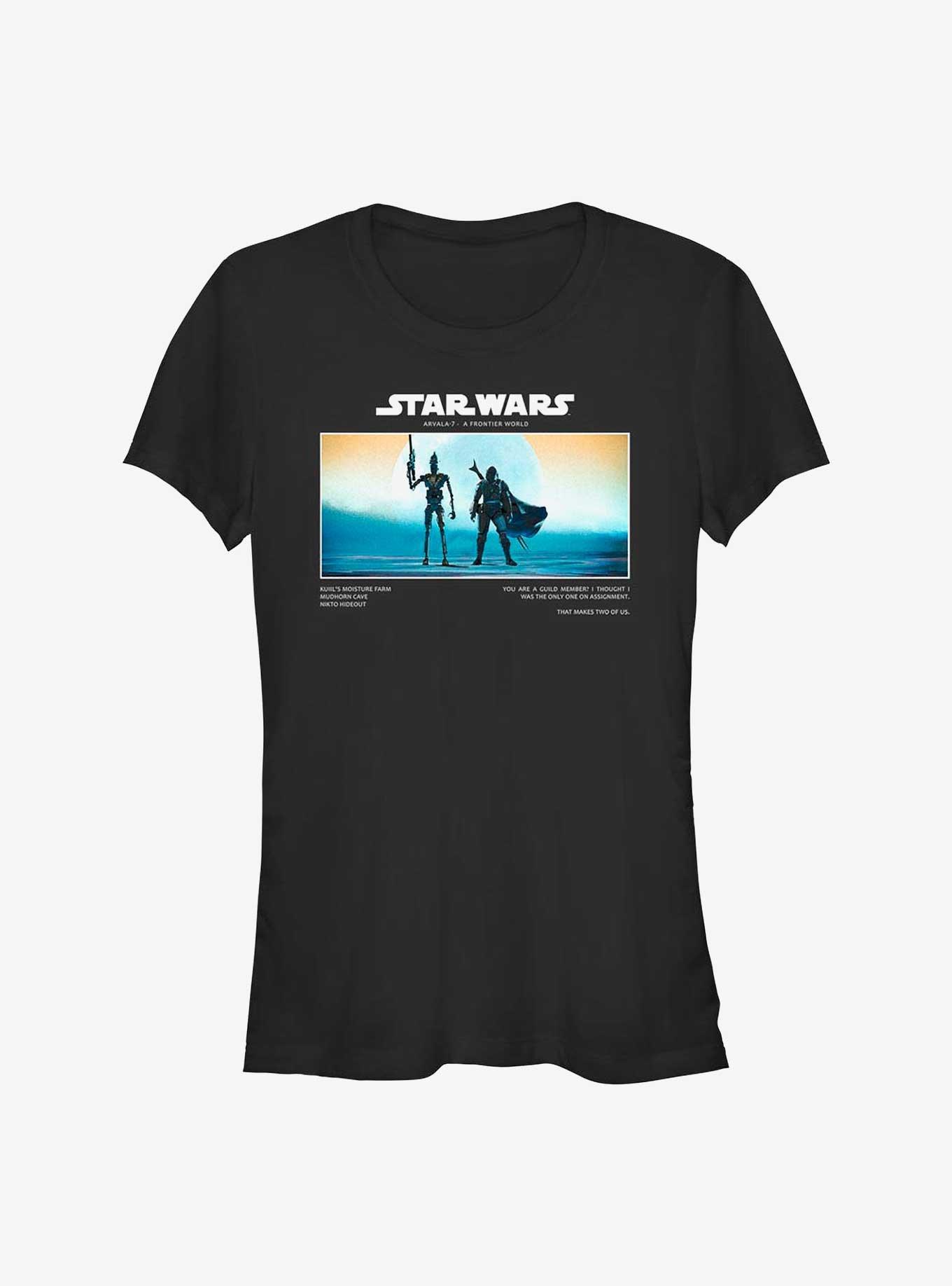 Star Wars The Mandalorian It Takes Two Girls T-Shirt, BLACK, hi-res