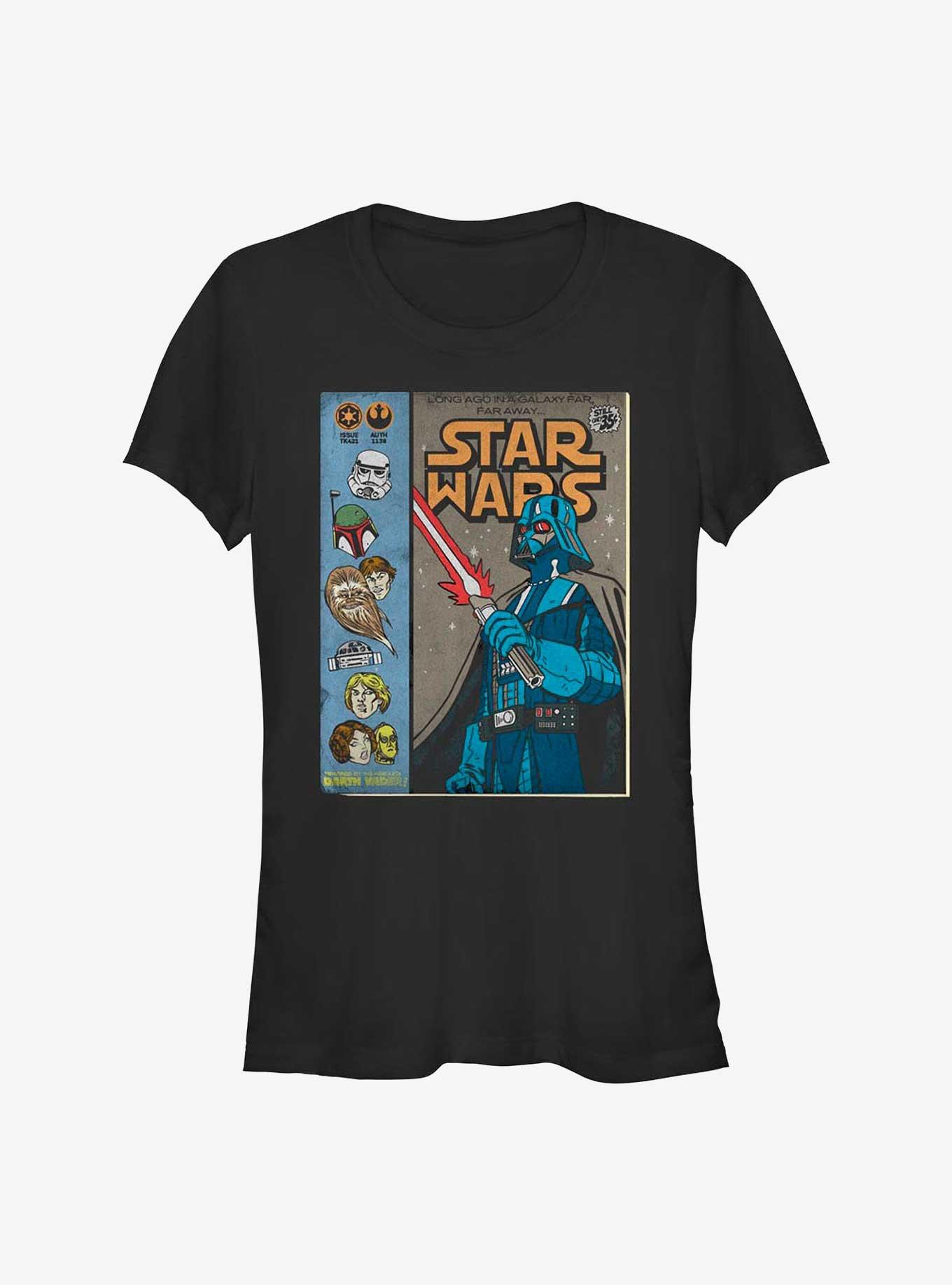Star Wars About Face Darth Vader Girls T-Shirt, , hi-res