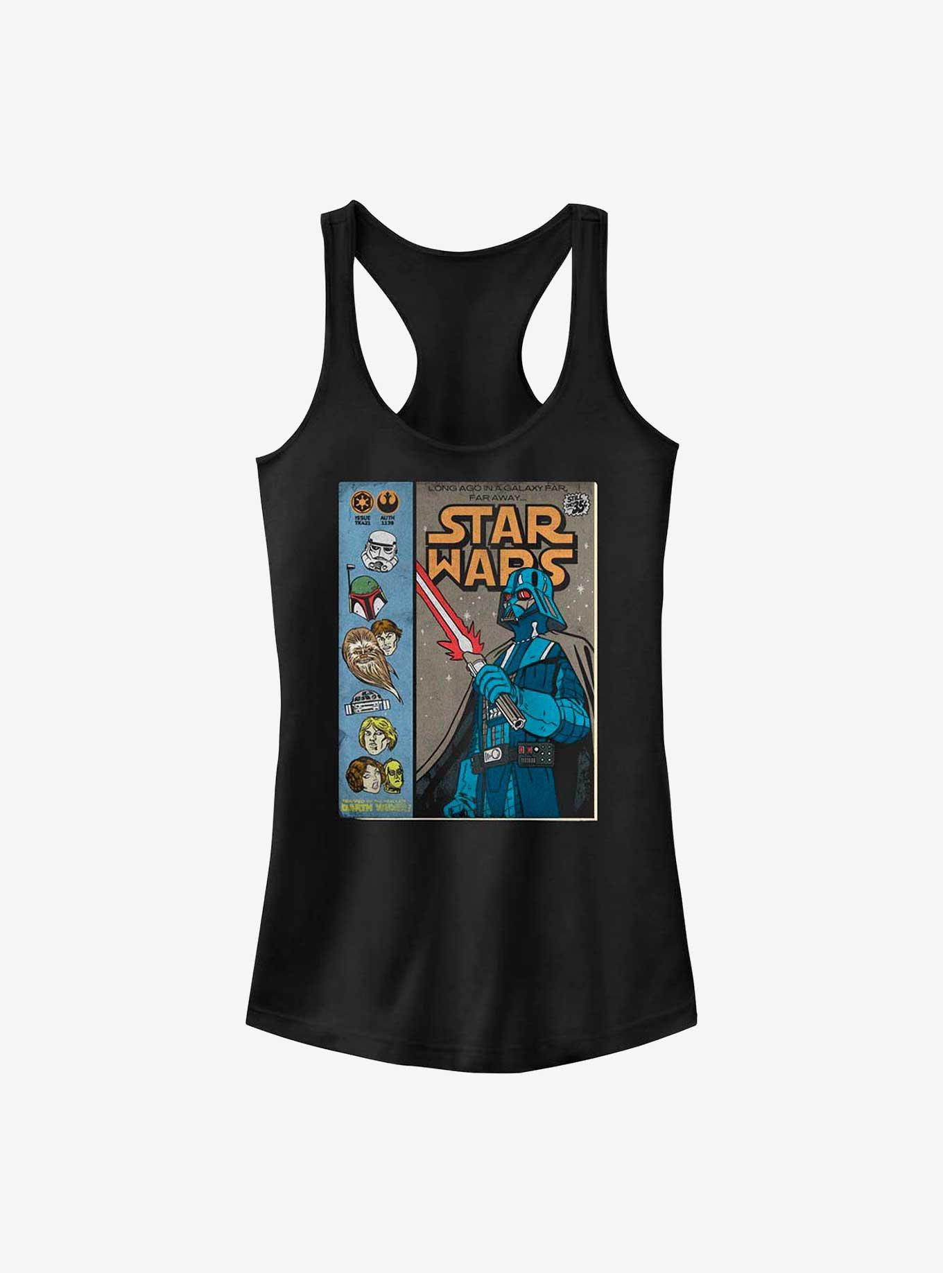 Star Wars About Face Darth Vader Girls Tank Top, , hi-res