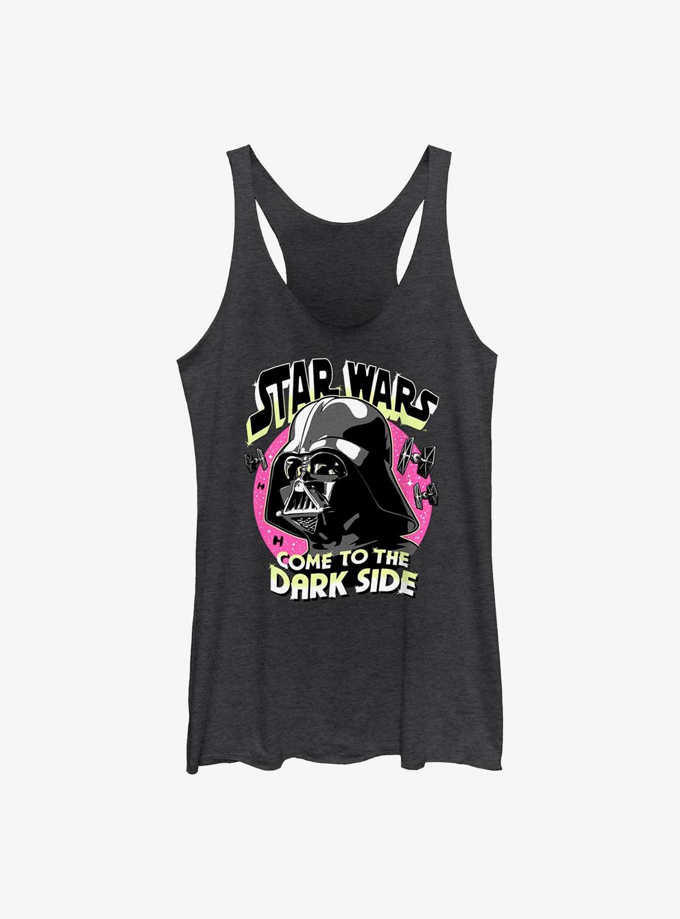 Star Wars Dark Side Dude Girls Tank, BLK HTR, hi-res