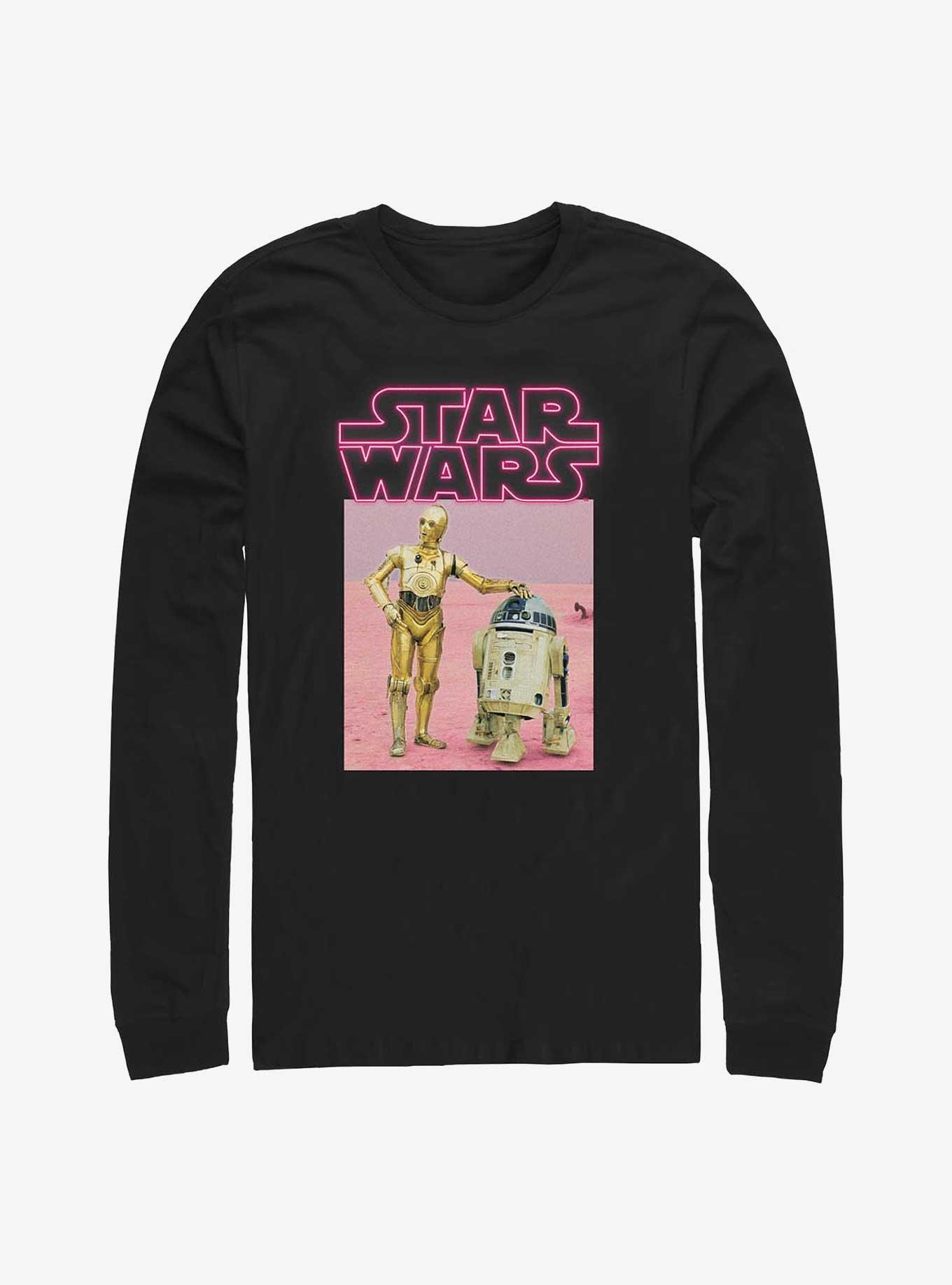 Star Wars Droid Bros Long-Sleeve T-Shirt, BLACK, hi-res