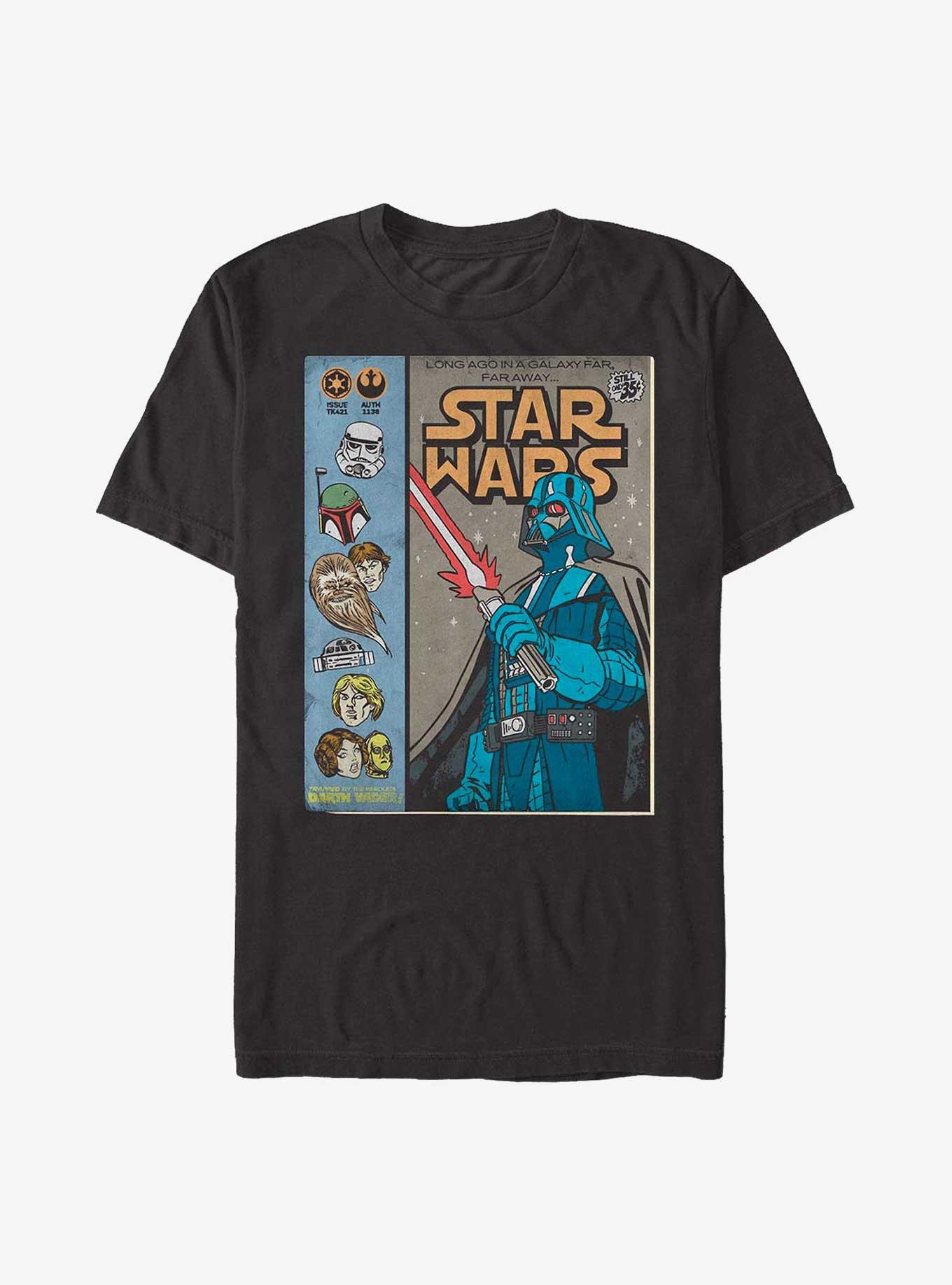 Star Wars About Face Darth Vader T-Shirt, , hi-res