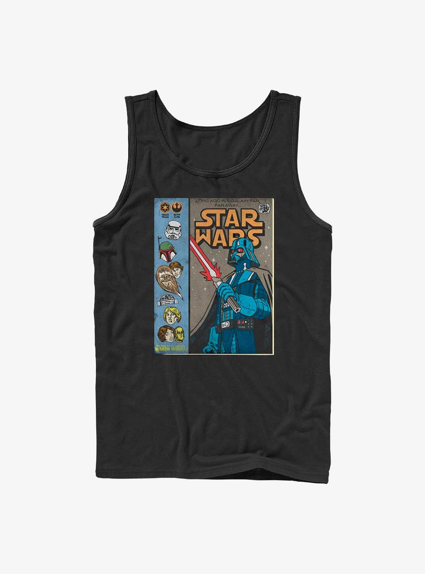 Star Wars About Face Darth Vader Tank Top, , hi-res