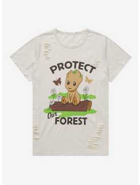 Marvel I Am Groot Protect Our Forest Women's T-Shirt - BoxLunch Exclusive