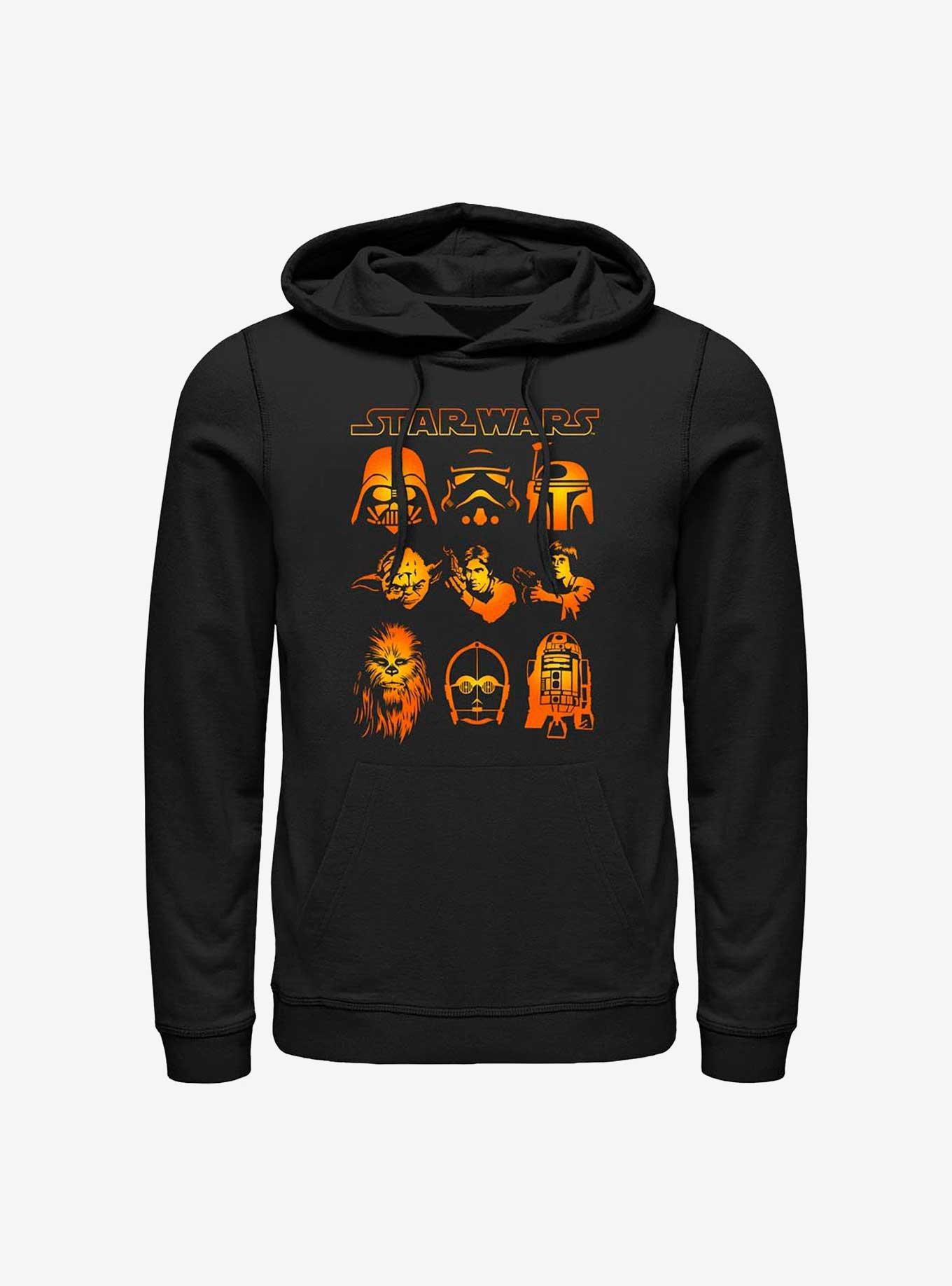 Star Wars Galaxy Faces Hoodie, , hi-res