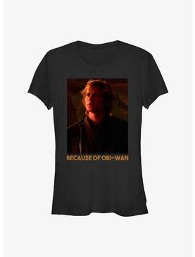 Star Wars Because Of Obi-Wan Girls T-Shirt, , hi-res