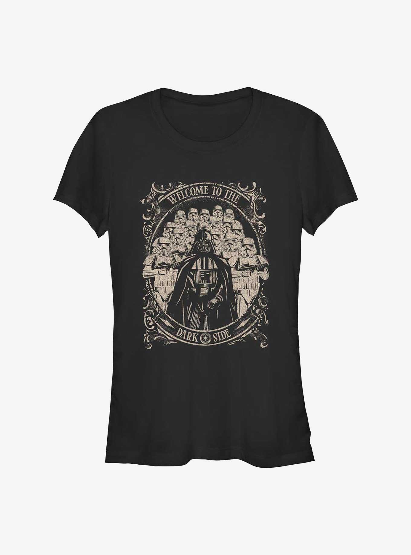 Star Wars Welcome To The Dark Side Girls T-Shirt, BLACK, hi-res