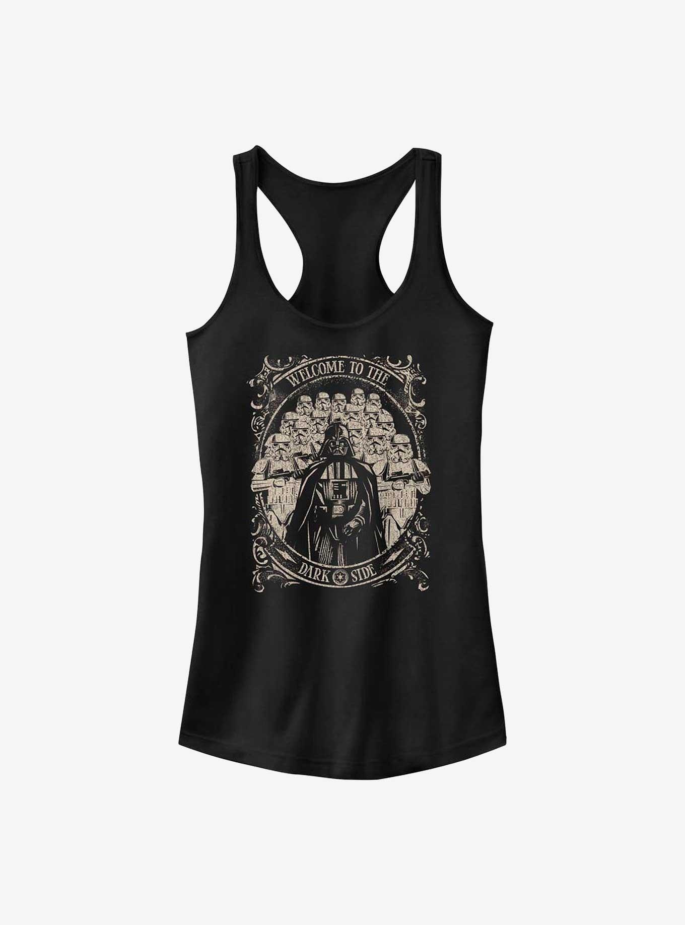 Star Wars Welcome To The Dark Side Girls Tank, BLACK, hi-res