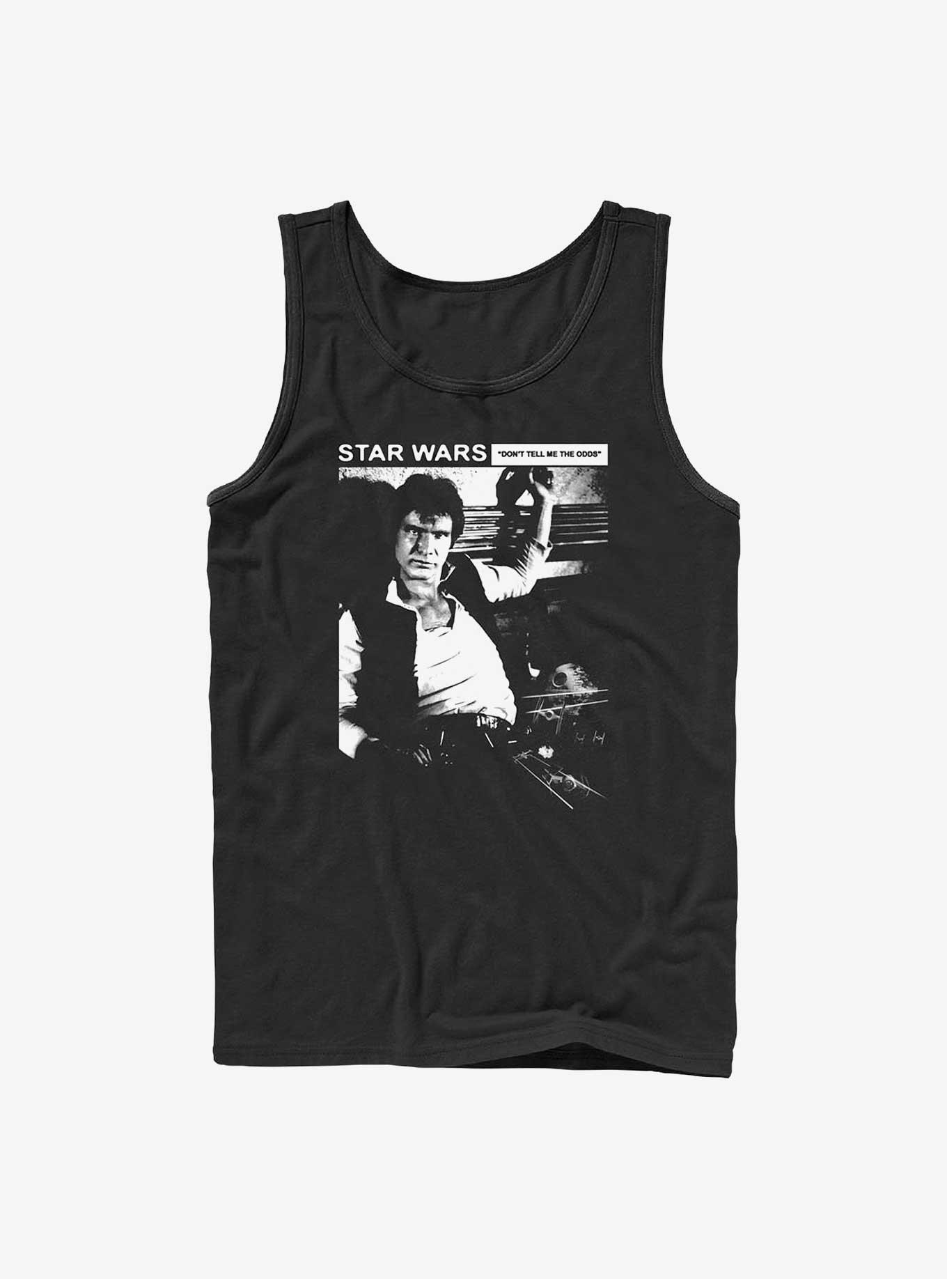 Star Wars Grunge Solo Tank, BLACK, hi-res