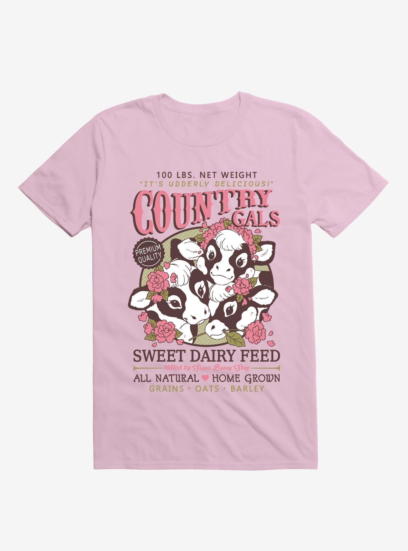 Country Girls Cows T-Shirt By Little Celesse, MULTI, hi-res