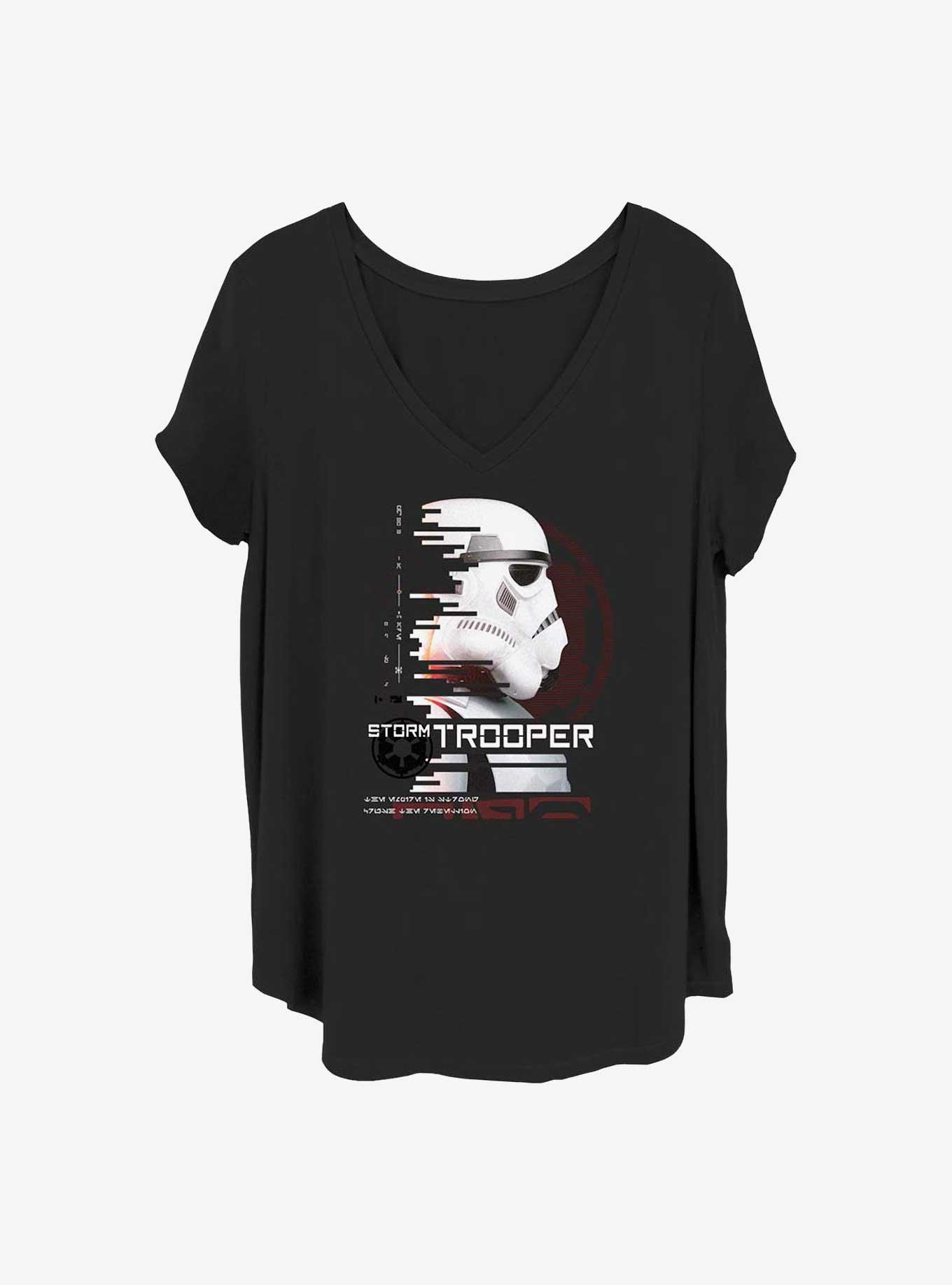 Star Wars Andor Storm Trooper Girls T-Shirt Plus Size, BLACK, hi-res