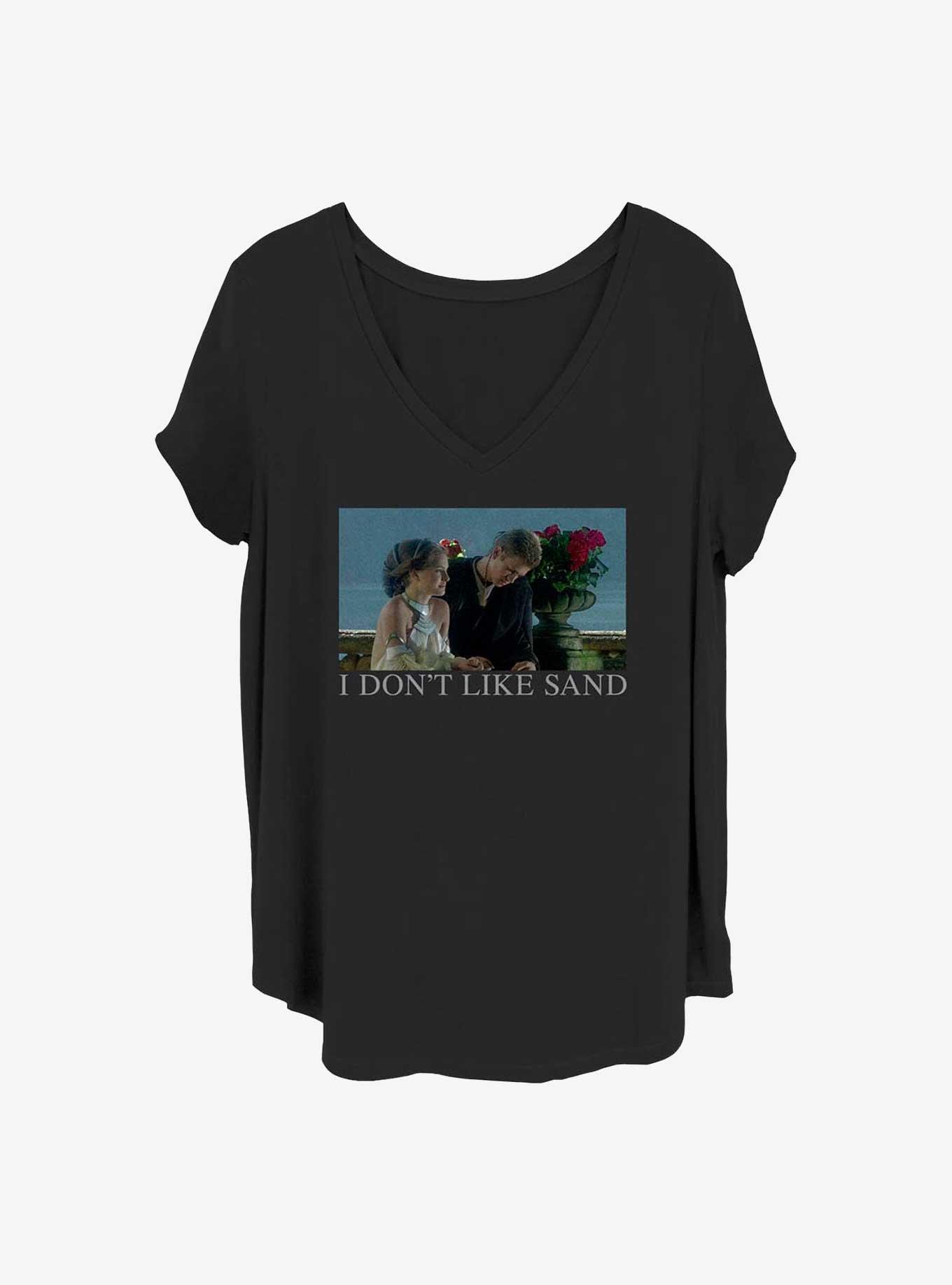 Star Wars I Don't Like Sand Girls T-Shirt Plus Size, , hi-res