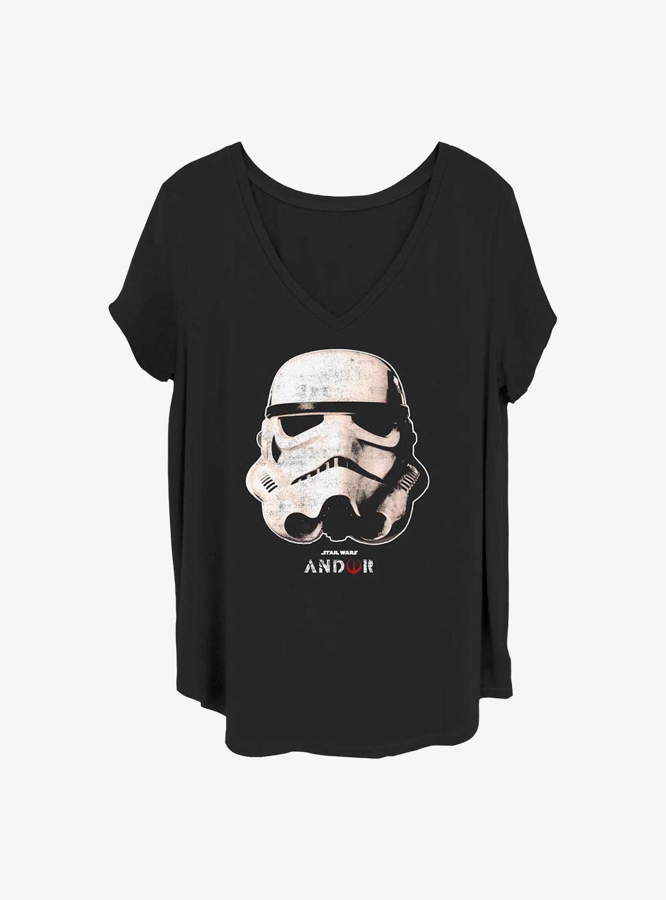 Star Wars Grunge Trooper Girls T-Shirt Plus Size, BLACK, hi-res