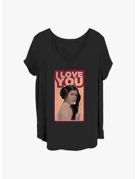Star Wars Leia Love Girls T-Shirt Plus Size, , hi-res