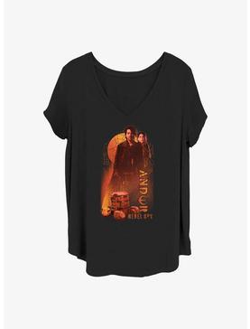 Star Wars Rebel Rebellion Girls T-Shirt Plus Size, , hi-res